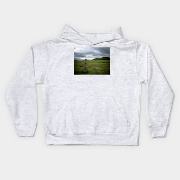 Mitchell's Fold, Shropshire Kids Hoodie by BarnabyEdwards